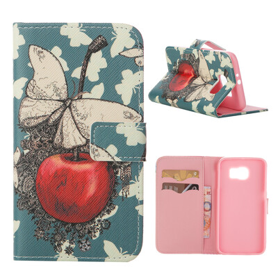 

MOONCASE ЧЕХОЛ ДЛЯ Samsung Galaxy S6 Flip PU Leather Fold Wallet Card Slot Kickstand Back [Pattern series] /a08