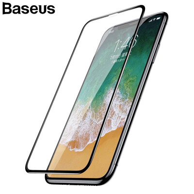 

Baseus 02mm Ultra Thin 3D Surface Apple X tempered film iPhone x 10 tempered film full screen Protective Tempered Glass