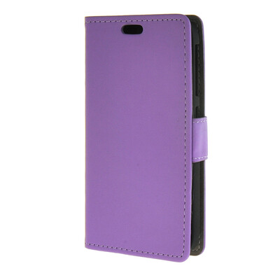 

MOONCASE Vivid colors Leather Wallet Card Slot Bracket Back чехол для HTC Desire 320 D320 Purple