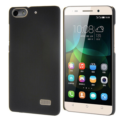 

MOONCASE Huawei 4C Футляр Прорезиненные Резина Вернуться чехол для Huawei Honor 4C черный