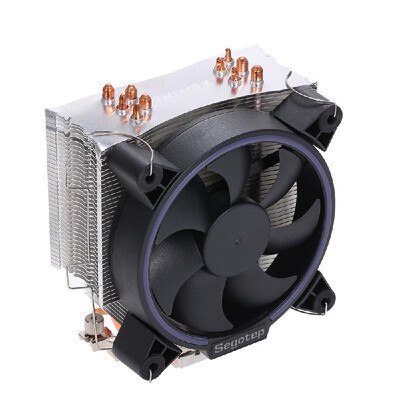 

Segotep T5 White LED CPU Cooler Master with PWM Fan 5 Direct Contact Heatpipes Frozen Tower Cooling System CPU Low-noise Cooling F