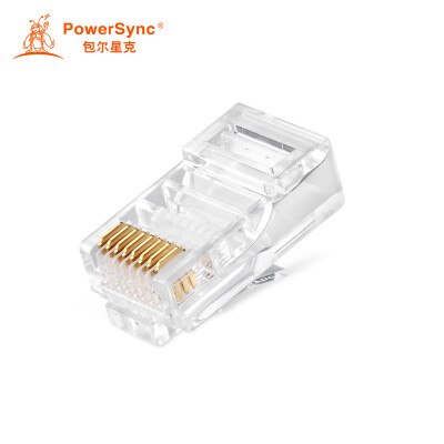 

Baoer Xingke super five unshielded crystal head RJ45 three fork 6u single piece 20 into PowerSync APT520BD