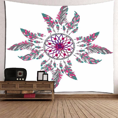 

Geometric Abstract Decorative Hanging Wall And Blanket Background Fabric Colorful Multistyle Multipurpose Beach And Yoga Towel