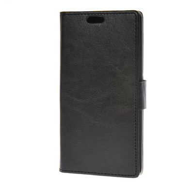 

MOONCASE Leather Side Flip Wallet Card Holder Stand Shell Pouch ЧЕХОЛ ДЛЯ LG G4 Black
