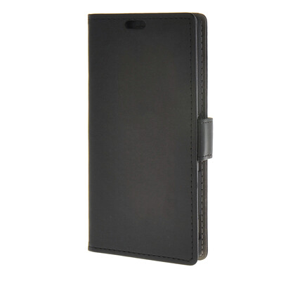 

MOONCASE Простой стиль кожаный бумажник флип карты отойти чехол для Sony Xperia Z4 Черный