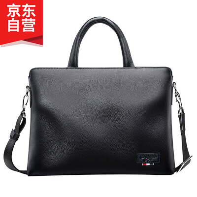 

CARTELO Mens Briefcase Business Mens Head Layer Leather Mens Handbag Shoulder Messenger Bag Laptop Bag