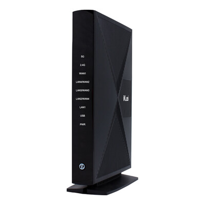 

Love fast iKuai love fast Q80 five full Gigabit dual-band enterprise wireless router 5G signal behavior management multi-WAN broadband overlay intelligent networking