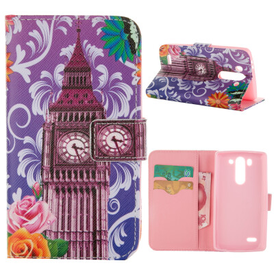 

MOONCASE Case for LG G3 Mini Flip Leather Wallet Card Slot Foldable Stand Feature Case Cover [Pattern series] /a17
