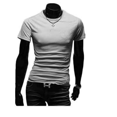 

Zogaa New Men's T-Shirt Fashion Sports Round Collar