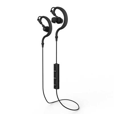 

Sports Headphone, Syllable D700 Bluetooth Wireless Headsets Hands-free Calling In-line Volume Control Built-in Microphone Mic Ear Hook Gym Gear Sweatproof In Ear Fit Earphone for Smart Phones Tablets