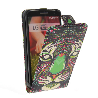 

MOONCASE Animals style Leather Bottom Flip Pouch Case Cover for LG G2 Mini