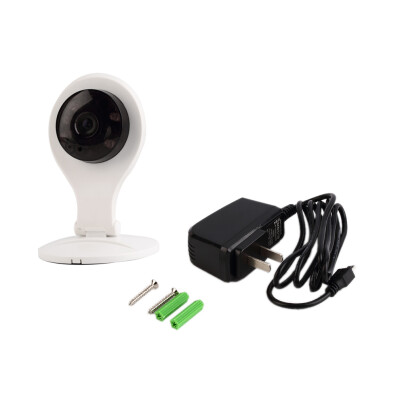 

WiFi Wireless Network 720P IR Infrared CCTV Card Machine IP Security Camera White