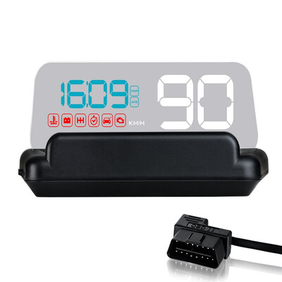 

Original C500 OBD2 Hud Head-Up Display With Mirror Projection Digital Car Speed Projector On-Board Computer Fuel Mileage