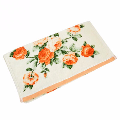 

Home Hotel Soft Cotton Face Flower Towel Bamboo Fiber Quick Dry Bathroom Towels Facecloth 3475cm