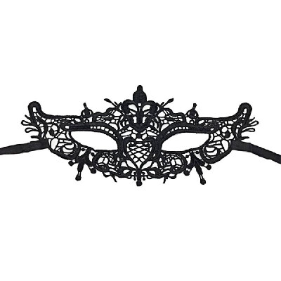 

Black Lace Eye Mask Luxury Romantic Valentine Masquerade Fancy Dress Up Ball Halloween Party Costume