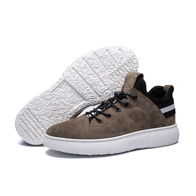 

Autumn new mens shoes 2018 fashion Korean version of small black shoes casual fashion shoes Joker shoes mens shoes tide shoes