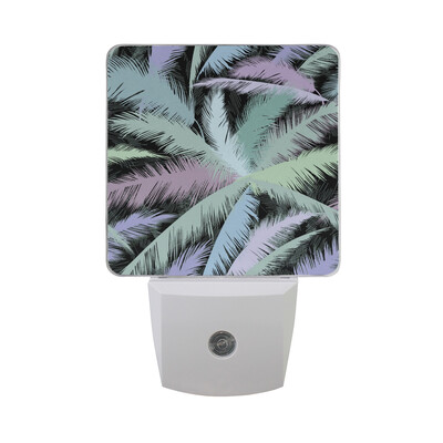

ALAZA LED Night Light With Smart Dusk To Dawn SensorChicken Daisy Clover Green Plug In Night Light