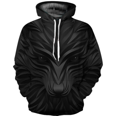 

Mens Hoodie 3D Printed Women Pullover Sweater