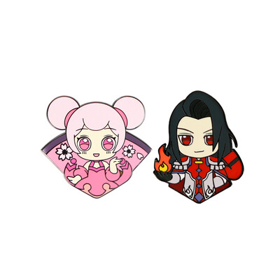 

King Glory King Glory Sweet Love Zhou Yu Xiao Qiao CP Badge