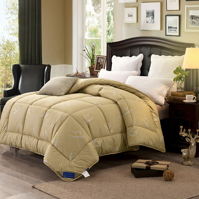 

Yingxin bedding textile double warmth camel quilt 10 pounds thick winter core 220 240cm