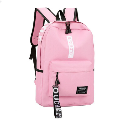 

Canvas Large Capacity Backpack Korean Edition New Pattern Printing Womens Shoulder Bag Travel Shopping Backpack