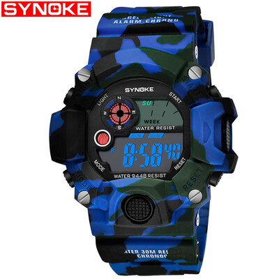 

New fashion electronic watch personality color color sports multi-function waterproof student electronic watch