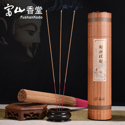 

Taiwans Toyama Xiangtang Aloes Sandalwood wormwood bamboo sign Liquor 450g tubed incense Tibetan incense Buddha for Buddha incense by worship auspicious - Fortune Wangcai