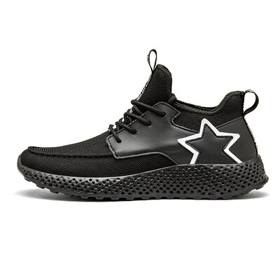 

2018 autumn breathable mens shoes autumn mesh shoes Korean version of the tide fashion thick-soled shoes sports mens running sho