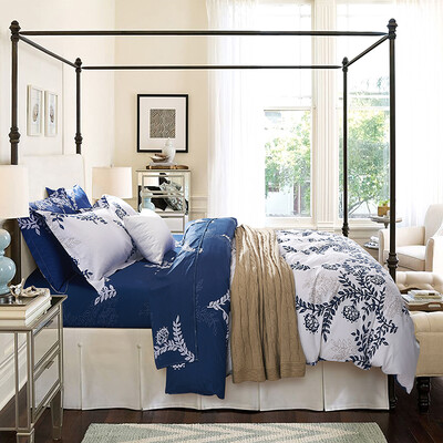 

Byford Bedding Home Textiles Twill Twill Printed Four Piece Bedding Cotton Set Increased Double 15 18m Bed Blue Blue Jessica