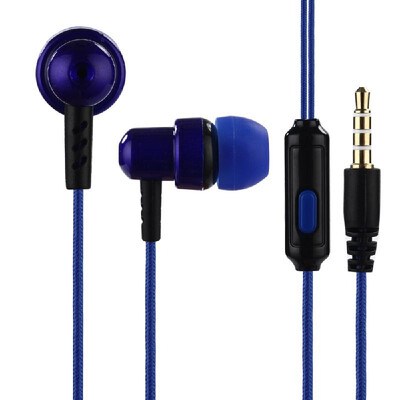 

K2 35mm Wired Headphones In-Ear Headset Stereo Music Earphone Smart Phone Earpiece Earbuds In-line Control W Microphone