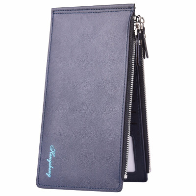 

Business Wallet mens card mobile phone bag light double zipper wallet