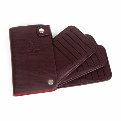 

Swivel card package simple mens multi card large capacity card sleeve womens driving license set business card holder