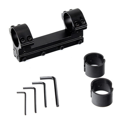 

Hunting ohhunt 254mm 30mm High Profile 11mm Dovetail Airgun Rings with Windage Elevation Fully Adjustable Scope Mount Ring