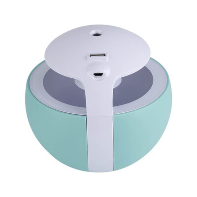

TOMNEW 3 in 1 USB Mini Cool Mist Humidifier 450ML Ultrasonic Two-Gears Air Cleaner Freshener USB fan LED Light for Home Office