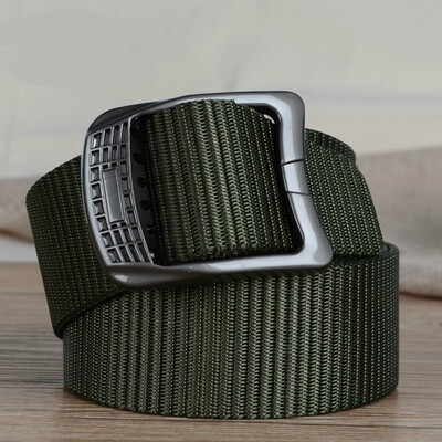 

Outdoor sports nylon canvas waistband mens military camouflage belt CS training fast dry belt