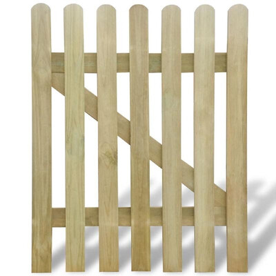 

Wooden garden gate 100 x 120 cm