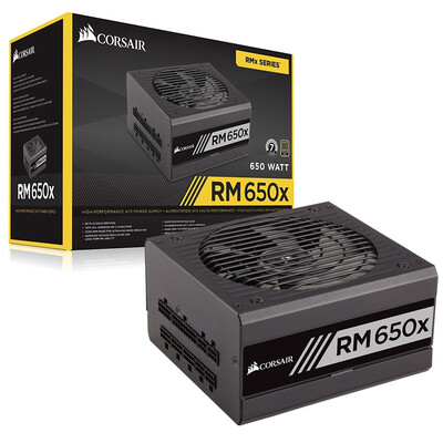 

Американский Corsair (USCorsair) Номинальная 1000W RM1000x мощность (80PLUS Gold / модули / отключения звука низкой нагрузки вентилятор останавливается гарантия / лет)