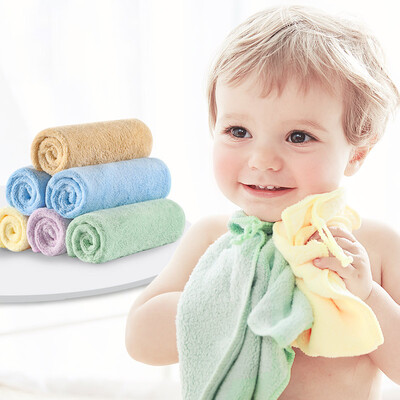 

Card with Curbblan baby towel baby small square towel saliva towel children bath towel 6 loaded boy group