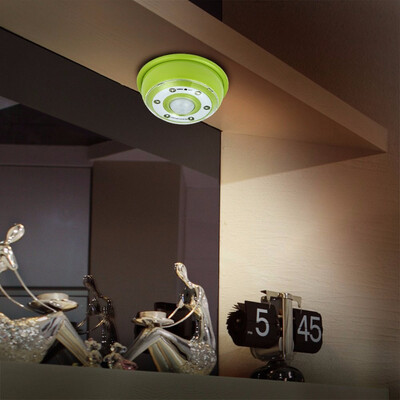 

L0605 Auto PIR 6 LEDs Light Infrared Human Body Induction Lamp - 6V Smart&energy saving L0605 Auto PIR LED Light