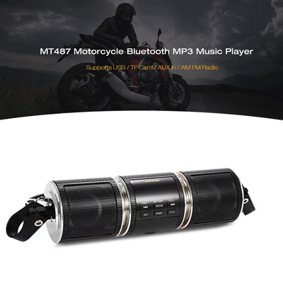 

AOVEISE MT487 Motorcycle Bluetooth MP3 Music Player Water-resistant LED Display Stereo System