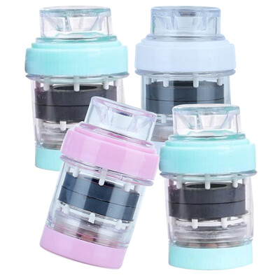 

Yuhuaze faucet small water filter 4 packs household tap water purifier bathroom kitchen filter filter