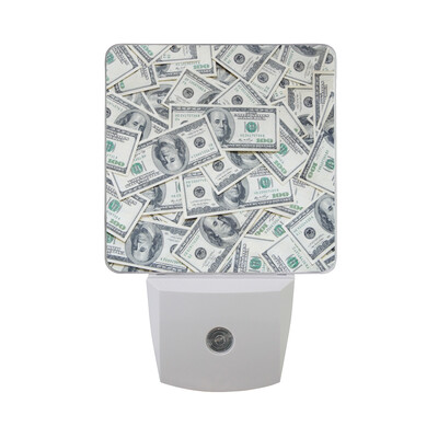 

ALAZA LED Night Light With Smart Dusk To Dawn SensorSticker Bombing Pattern Plug In Night Light