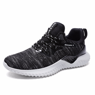 

2018 Hot Sale Four Seasons Running Shoes Men Lace-Up Athletic Trainers Zapatillas Sports Male Shoes Outdoor Walking Sneakers