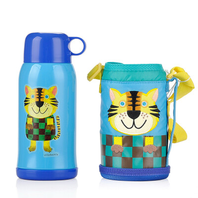 

【Jingdong Supermarket】 Tiger Tiger Tiger Insulation Cup with Tube Cup Set Student Water Bottle 304 Stainless Steel Water Cup MML-C06C-CT Tiger