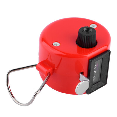 

4 Digit Hand Held Tally Counter Manual Palm Clicker Number Counting Golf