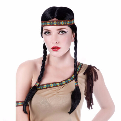 

20" 2X Twist Braids Wig Long Synthetic Hair With Black Braids Custom Party Cosplay Wigs For Black Women Halloween Heat Resistant