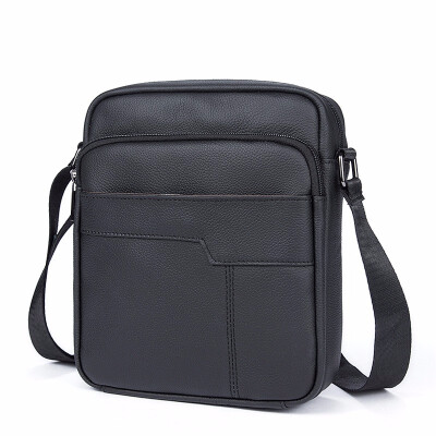 

Messenger Bag Mens Shoulder bag Genuine Leather flap vintage male man crossbody Bags for men Messenger leather