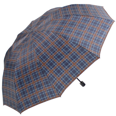 

Paradise umbrella to strengthen the high-density water-repellent hidden glimpse a dry three-fold double business umbrella Umbrella 33213E