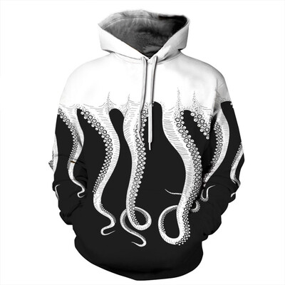 

QYDM0276Mens Hoodie 3D Printed Women Pullover Sweater