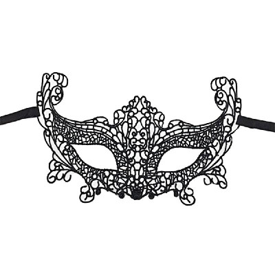 

Black Lace Eye Mask Luxury Romantic Valentine Masquerade Fancy Dress Up Ball Halloween Party Costume